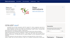 Desktop Screenshot of dieta-odchudzanie.com
